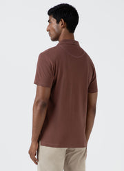 Men's Riviera Polo Shirt in Brown