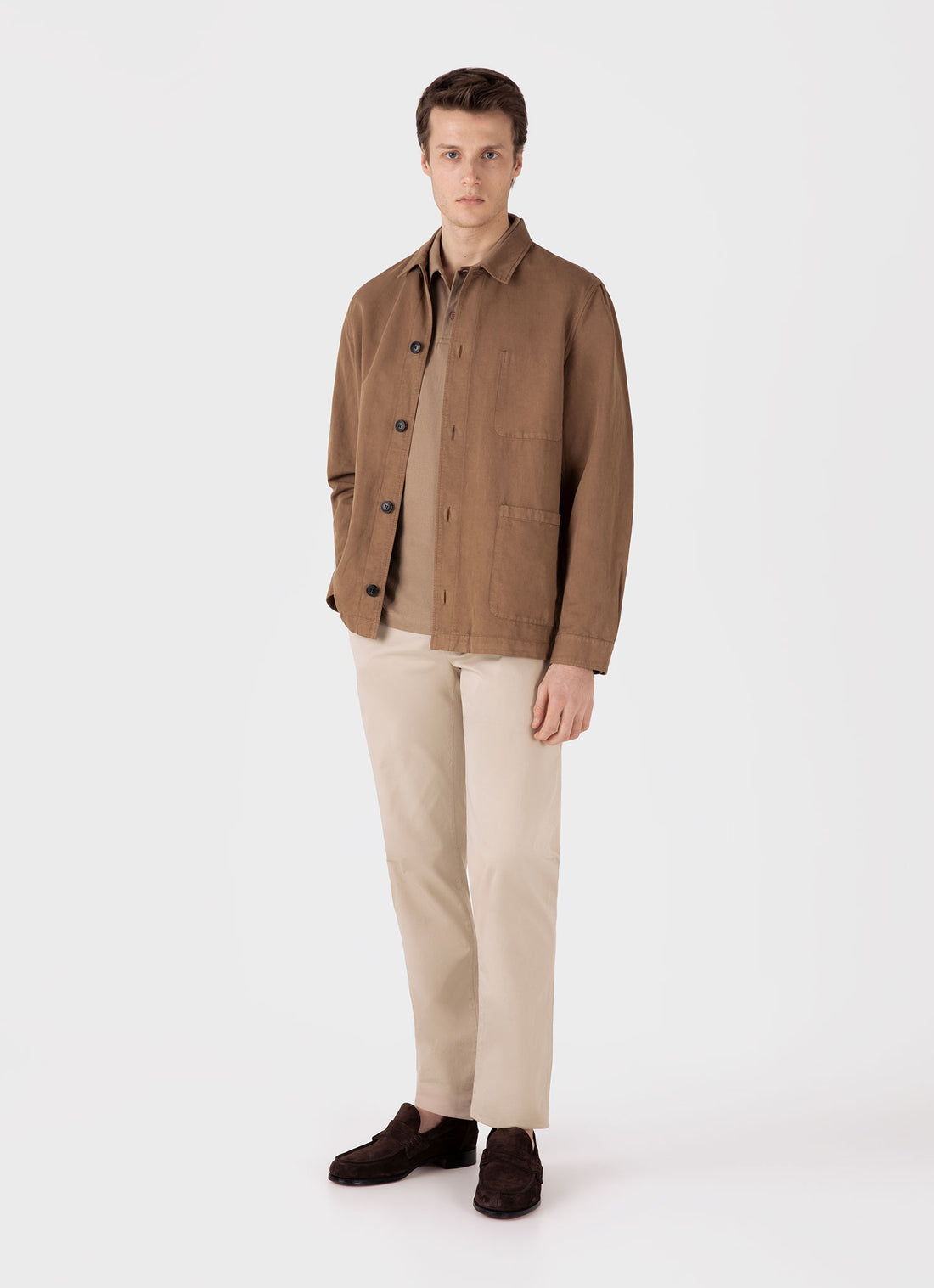 Men's Riviera Polo Shirt in Dune