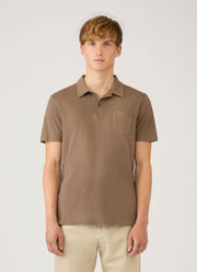 Men's Riviera Polo Shirt in Dark Cedar