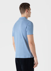 Men's Riviera Polo Shirt in Cornflower