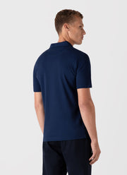 Men's Riviera Polo Shirt in Ink Blue