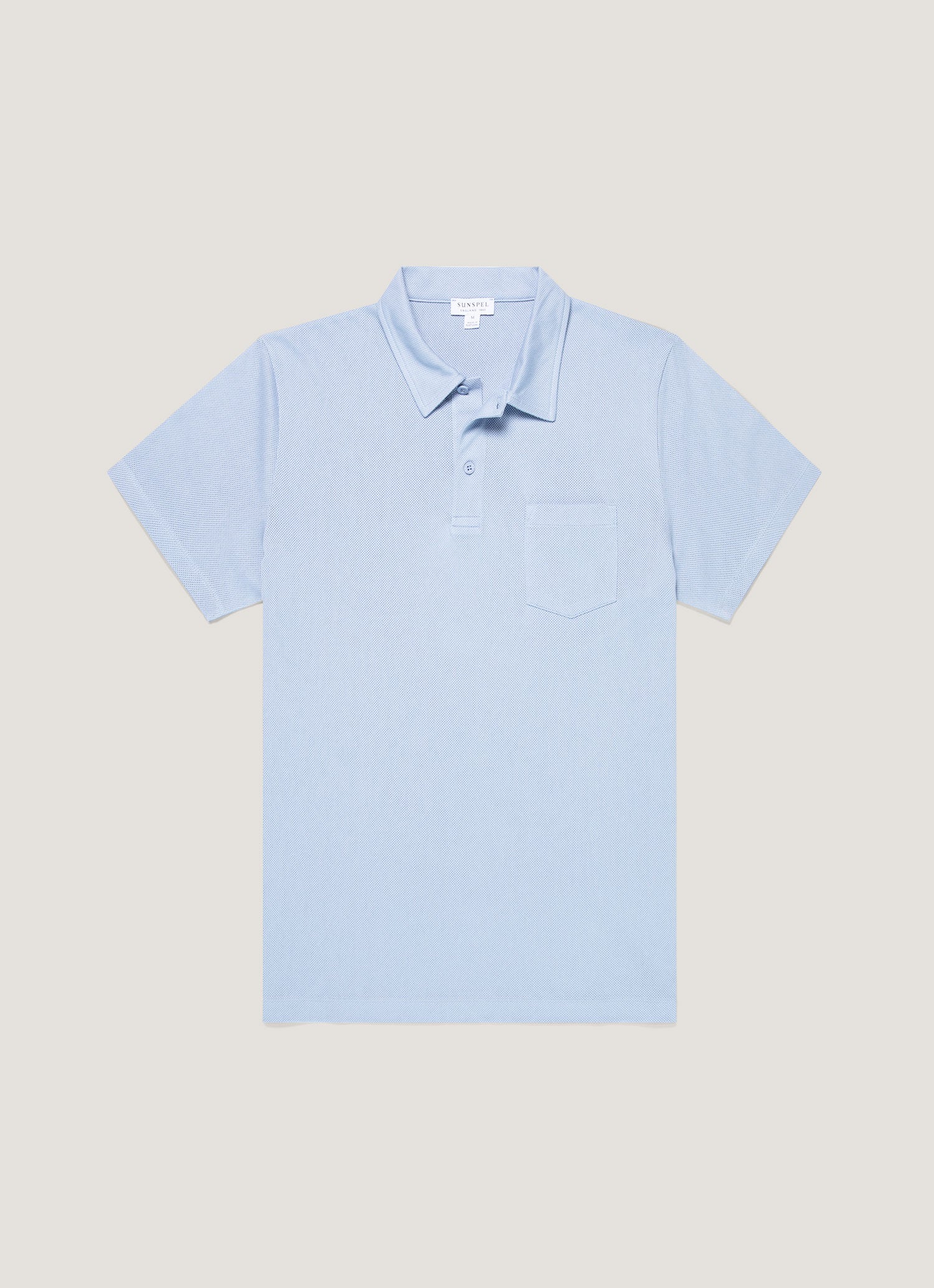 Men's Riviera Polo Shirt in Sky