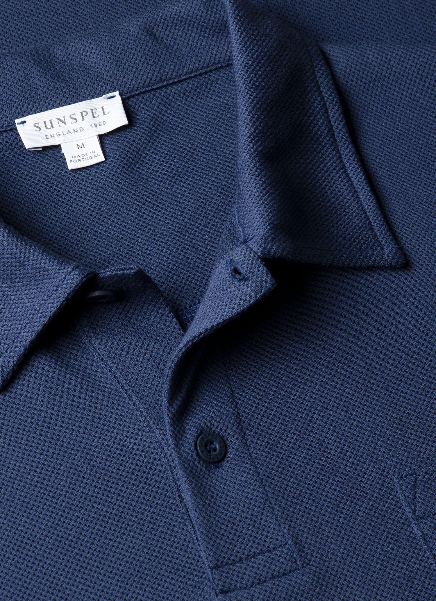 Men's Riviera Polo Shirt in Ink Blue