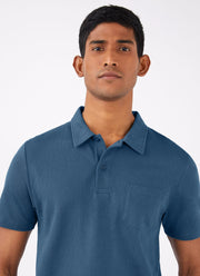 Men's Riviera Polo Shirt in Teal