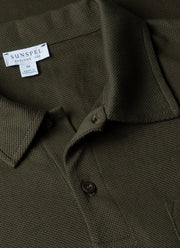 Men's Riviera Polo Shirt in Pine Green