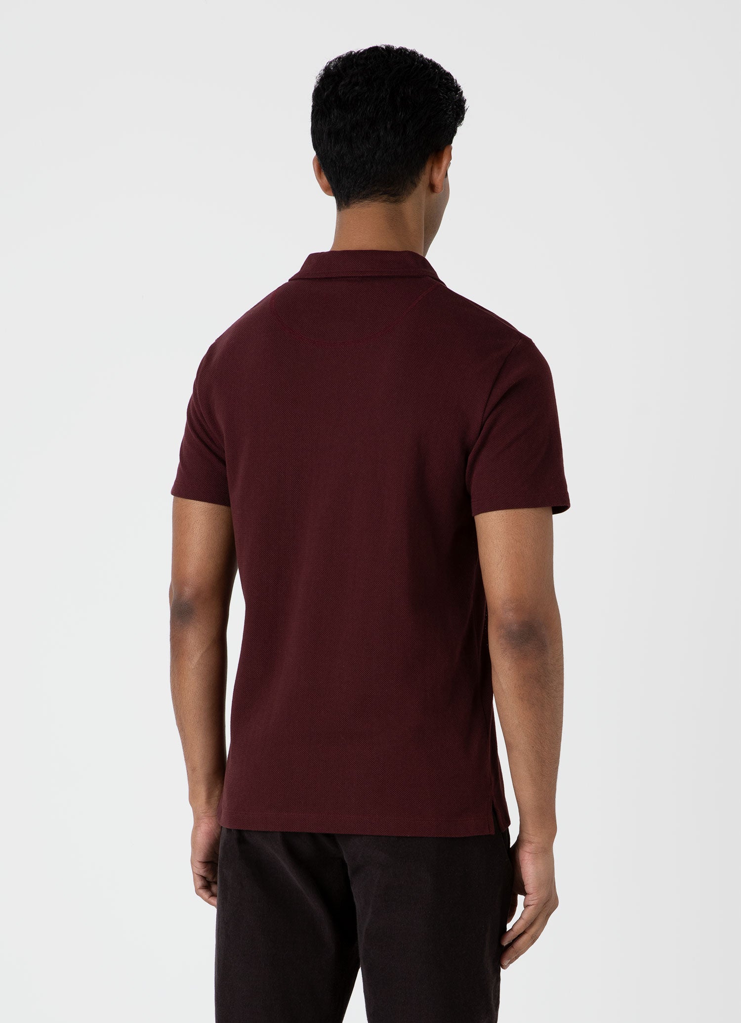 Men's Riviera Polo Shirt in Port