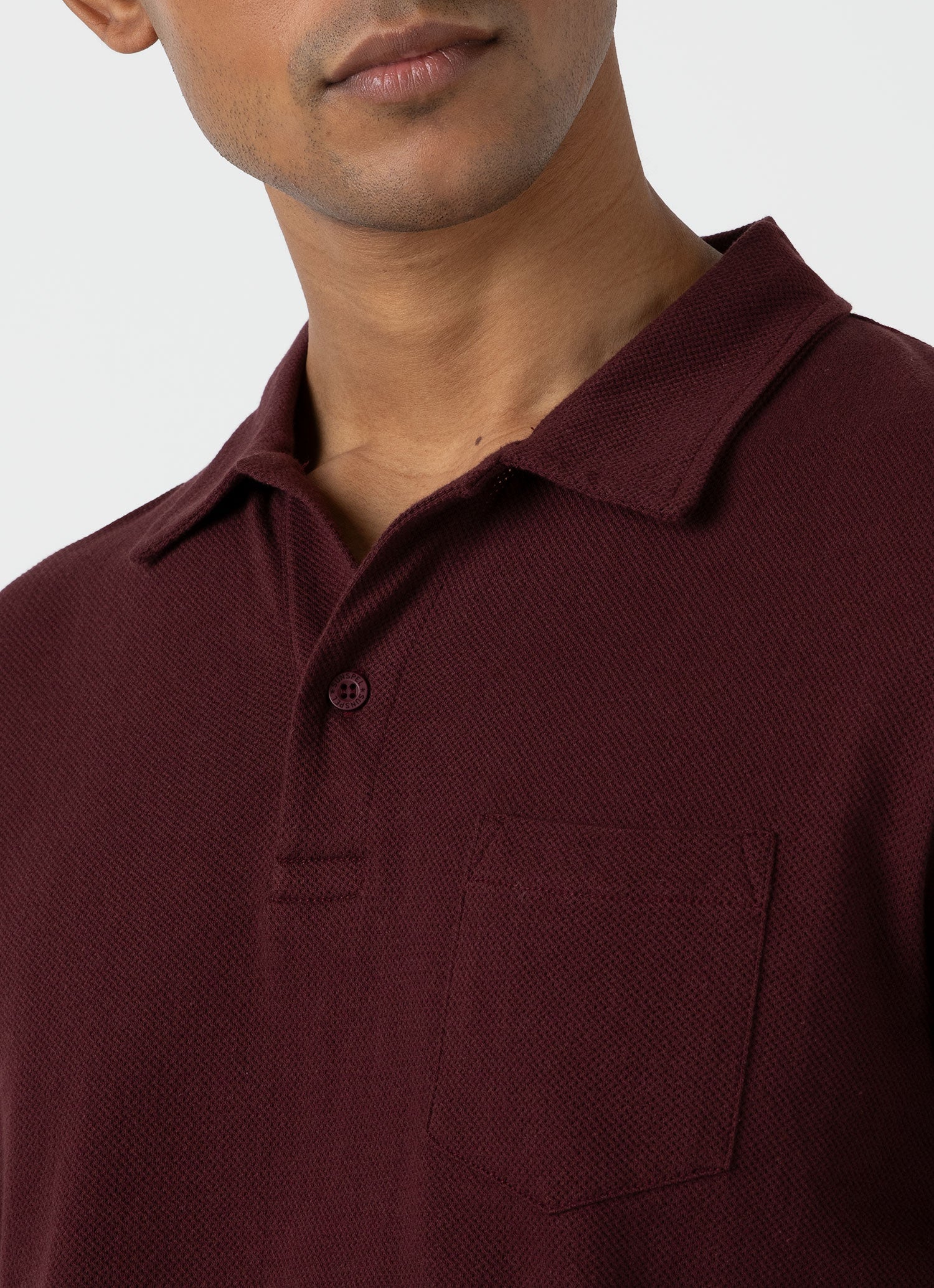 Men's Riviera Polo Shirt in Port