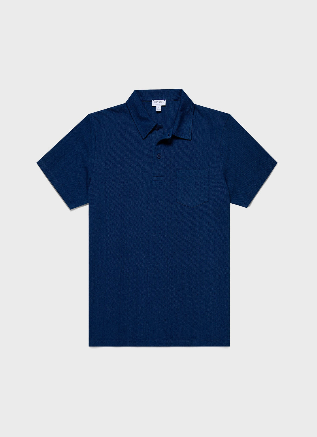 Men's Riviera Polo Shirt in Real Indigo