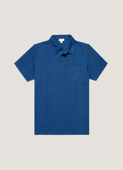Men's Riviera Polo Shirt in Real Indigo