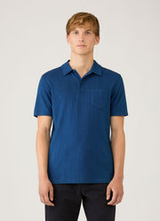 Men's Riviera Polo Shirt in Real Indigo