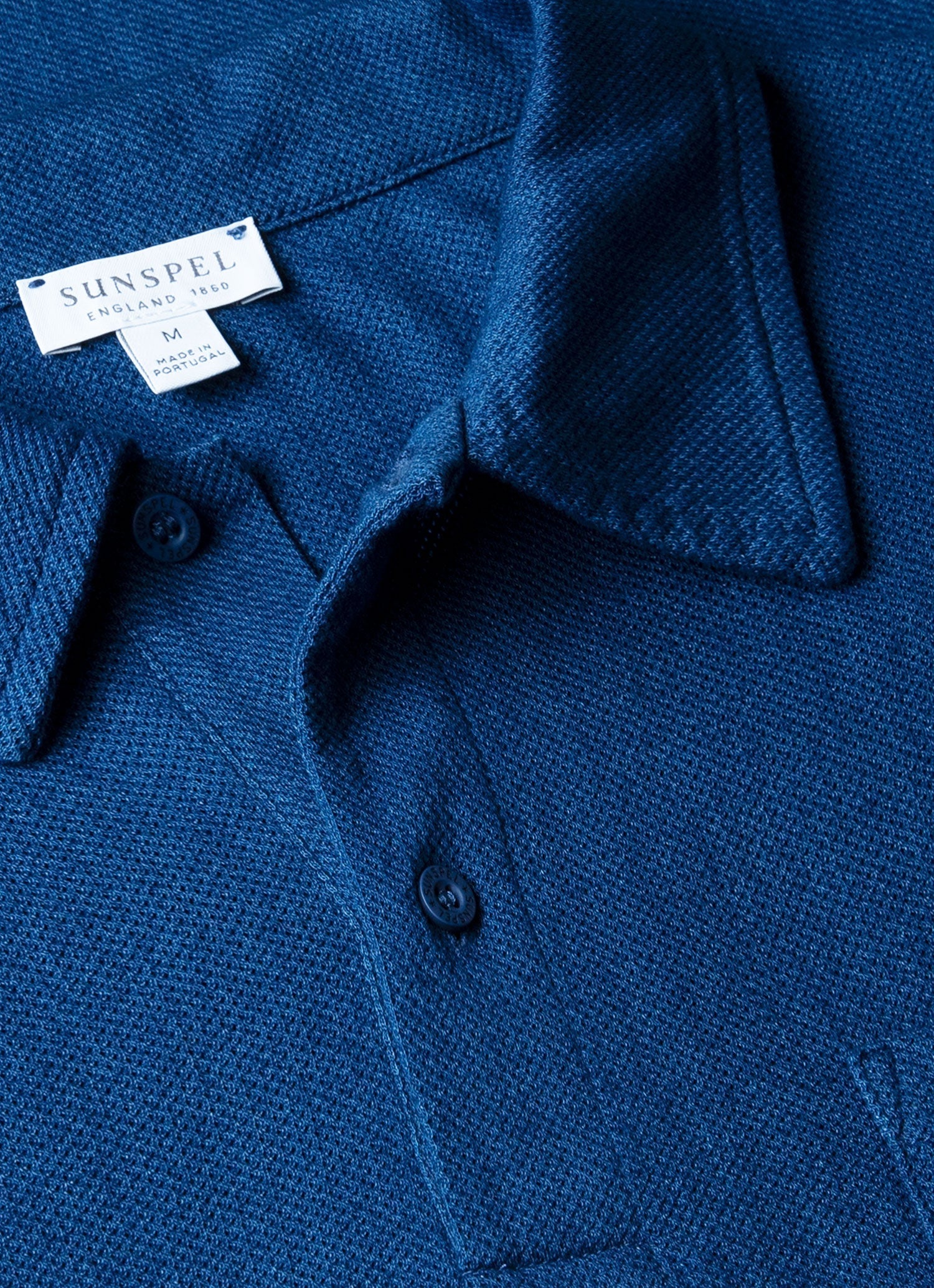 Men's Riviera Polo Shirt in Real Indigo