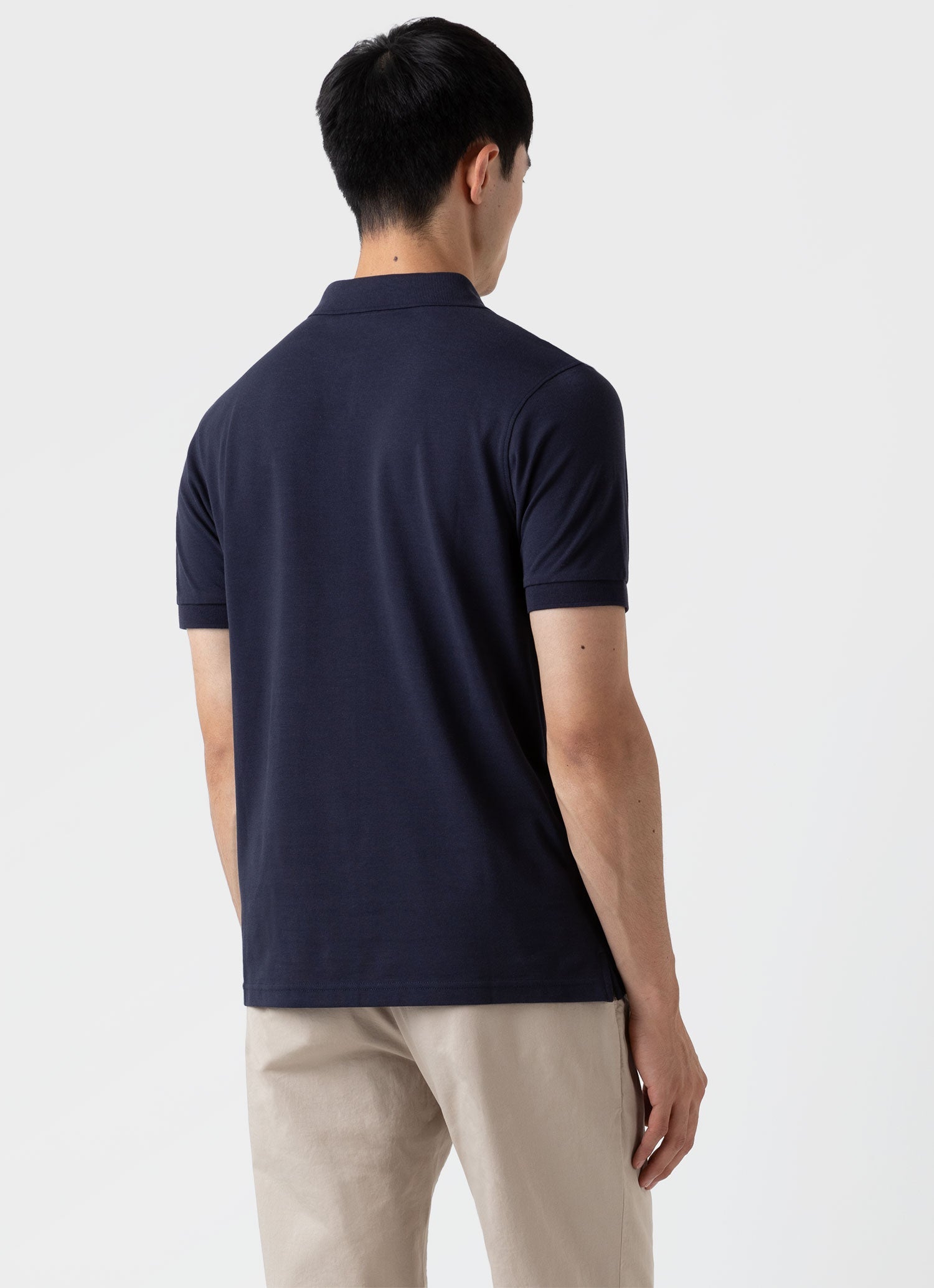 Navy blue polo store t shirt