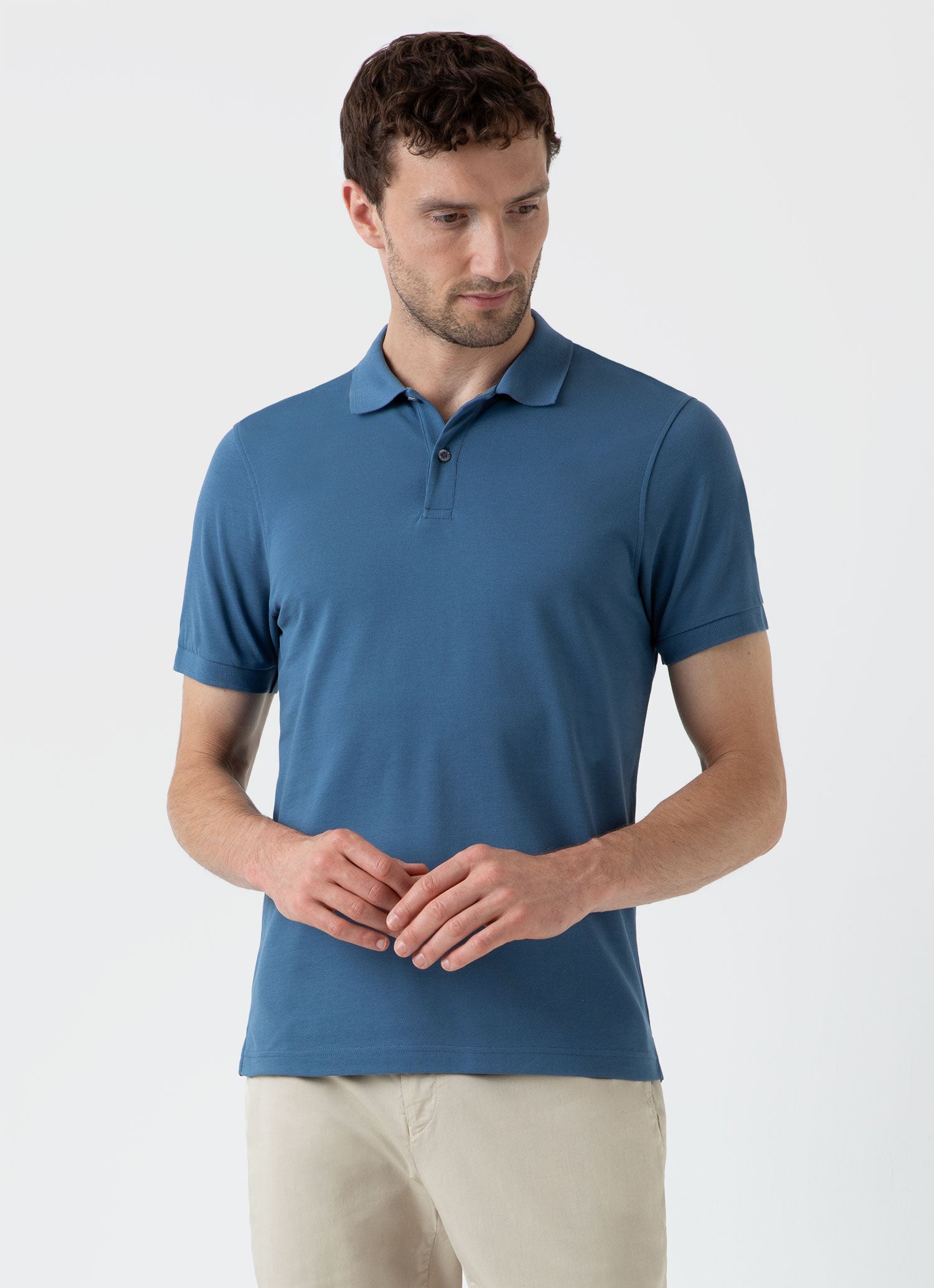 Men's Luxury Polo Shirts | Sunspel