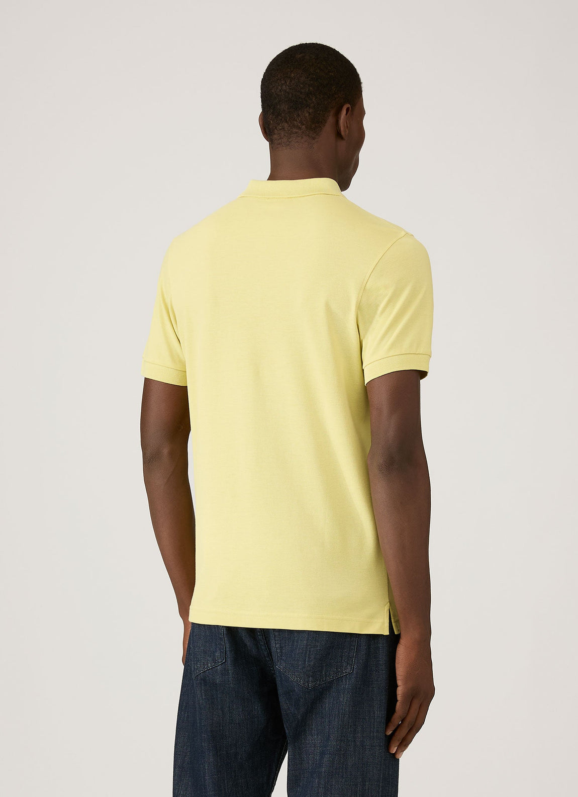 Men's Piqué Polo Shirt in Avocado