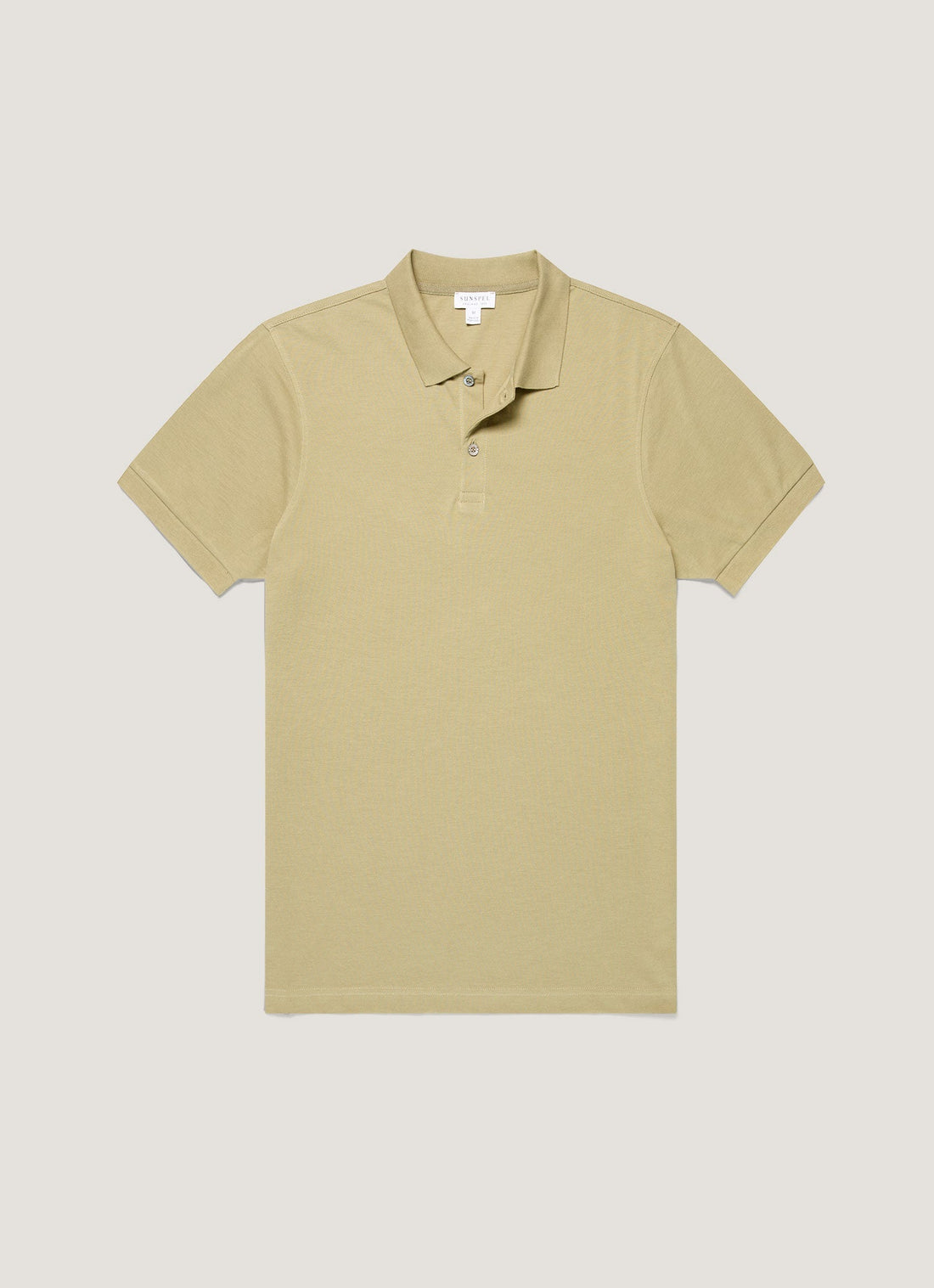 Men's Piqué Polo Shirt in Pistachio