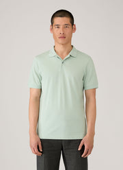 Men's Piqué Polo Shirt in Laurel