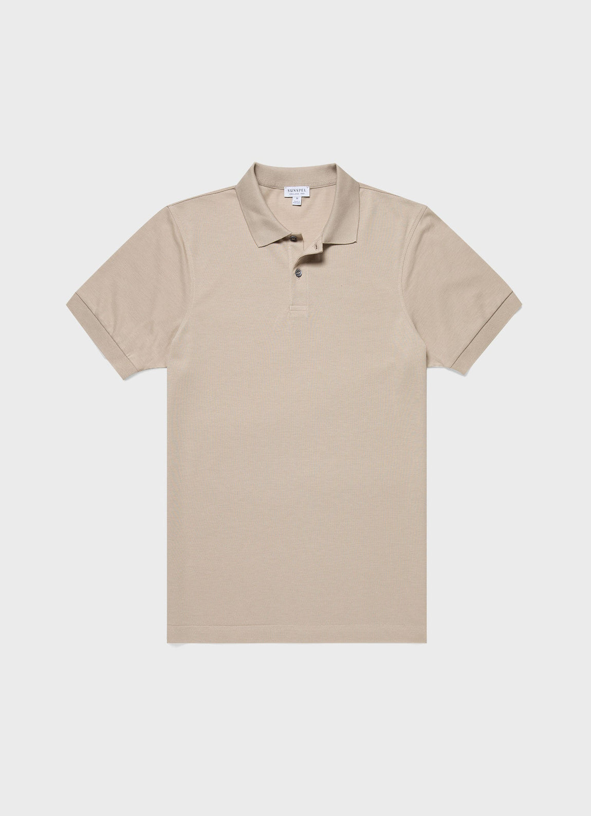 Men's Piqué Polo Shirt in Ash Grey