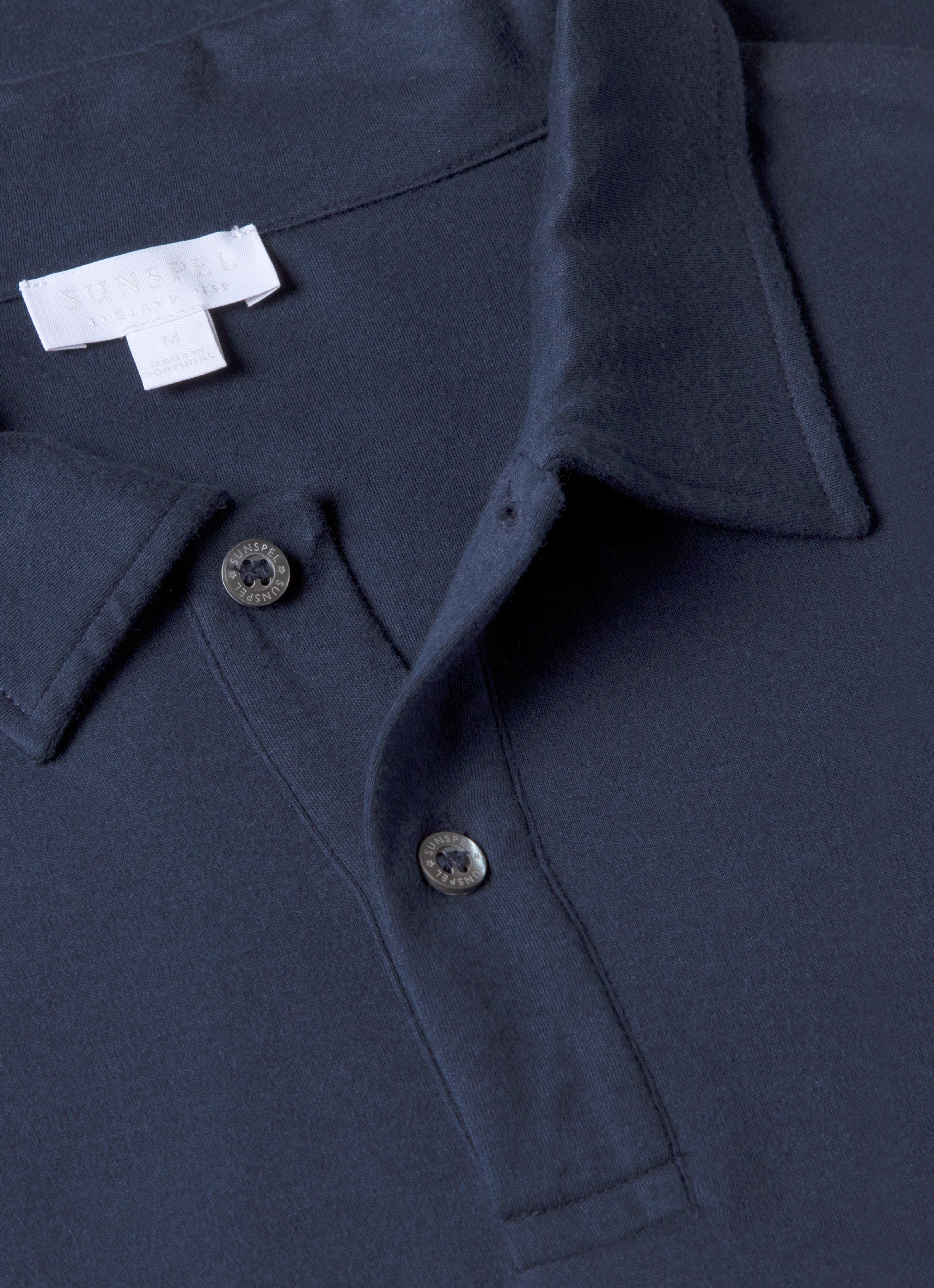 Men's Sea Island Cotton Polo Shirts | Sunspel