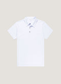 Men's Classic Jersey Polo Shirt in Light Blue