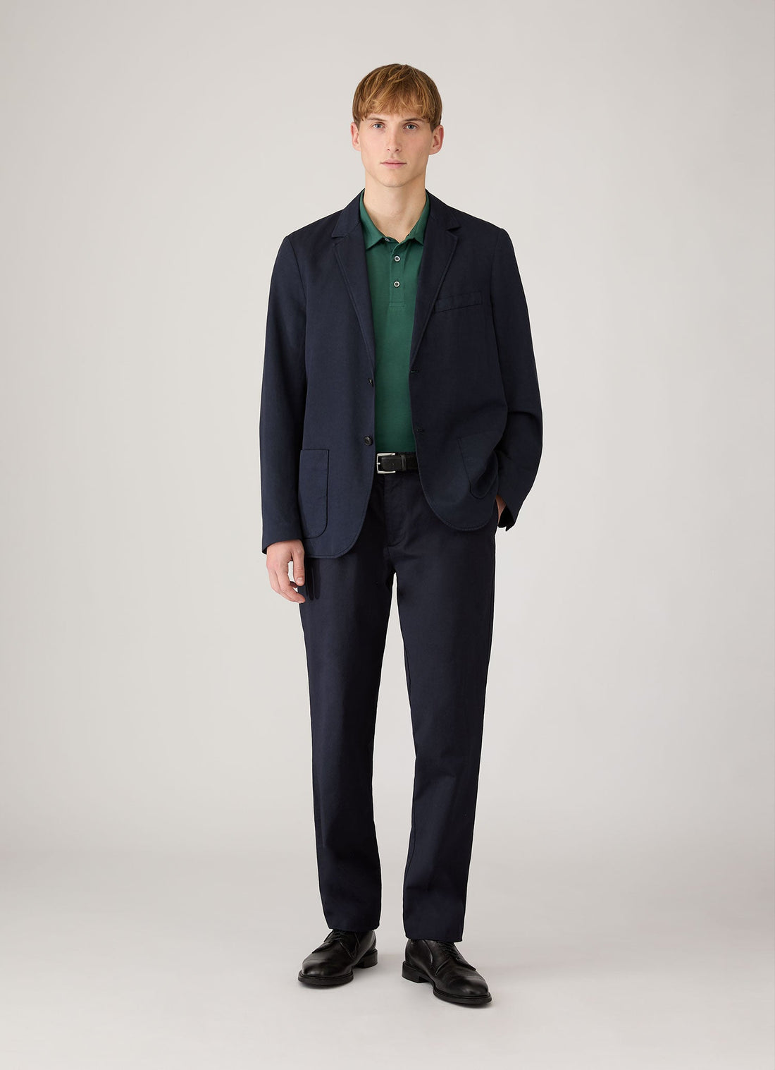 Men's Classic Jersey Polo Shirt in Forest