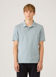 Men's Regular Fit Riviera Polo Shirt in Stone Blue