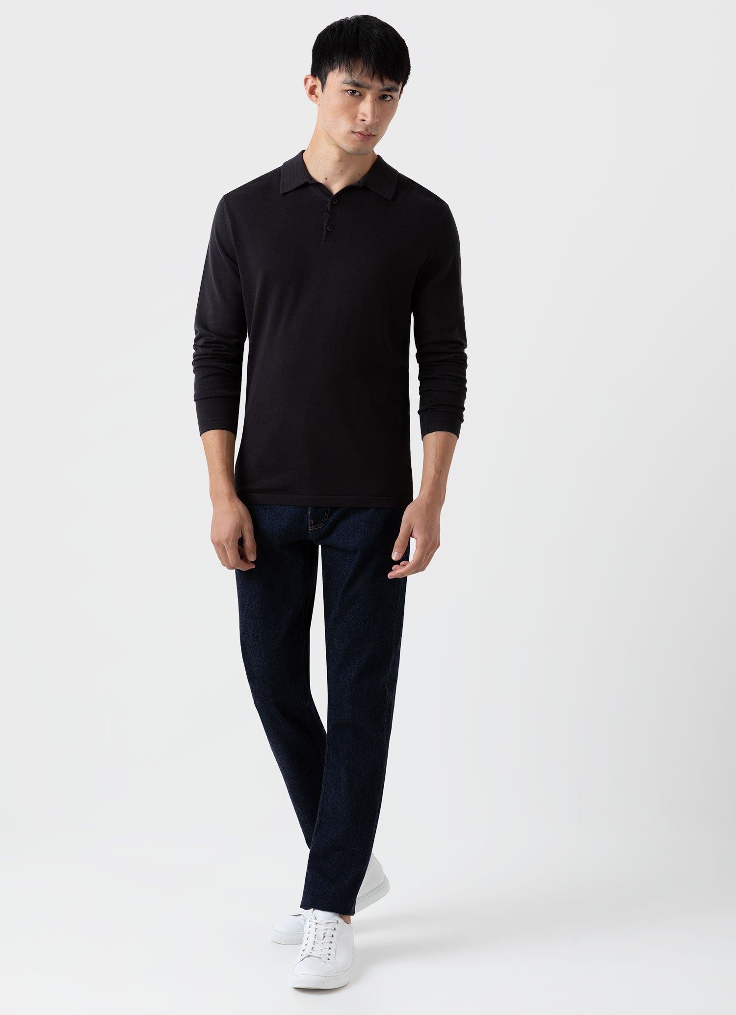 Long sleeve hotsell polo and jeans