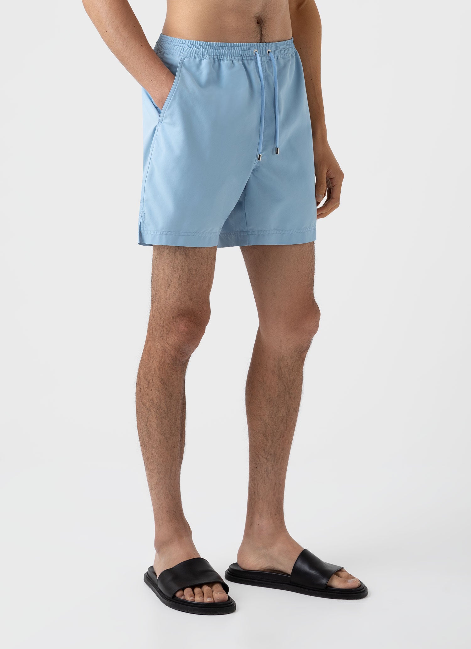 Pale blue store shorts mens