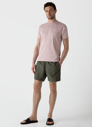 Men's Drawstring Swim Short in Hunter Green