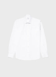 Men's Sea Island Cotton Shirt in White