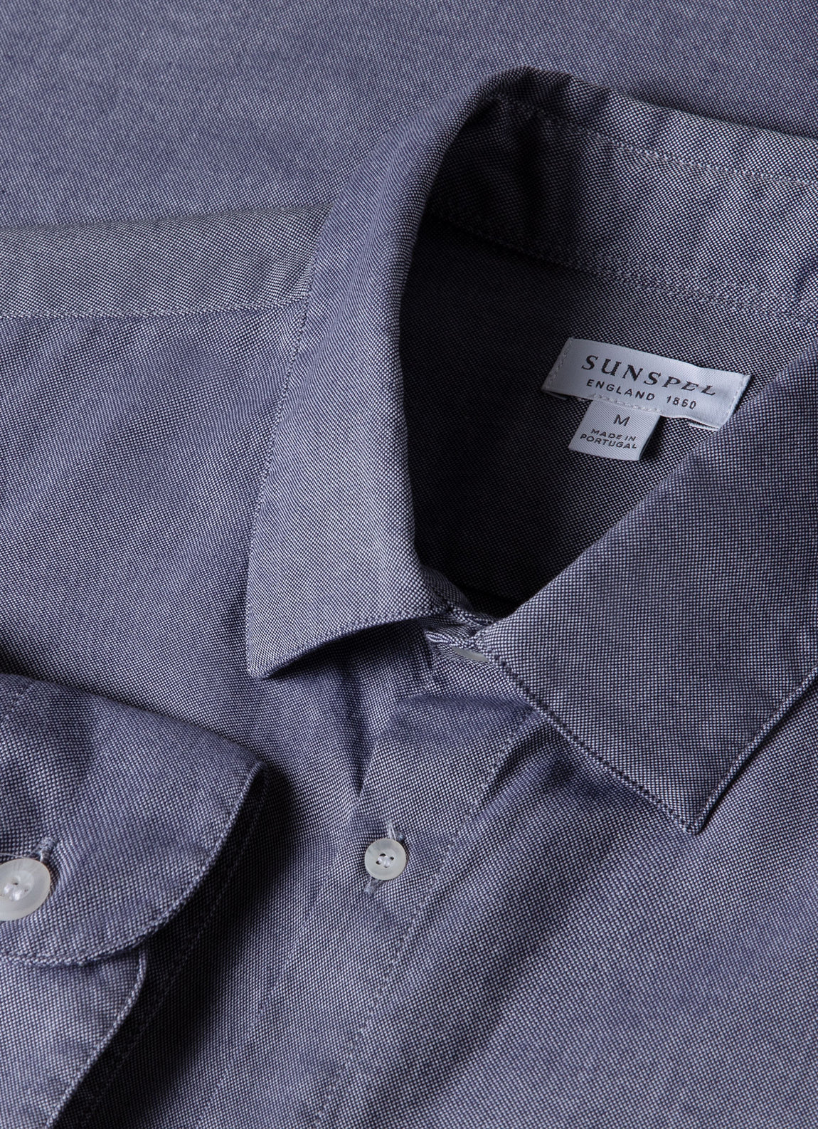 Men's Oxford Shirt in Dark Blue