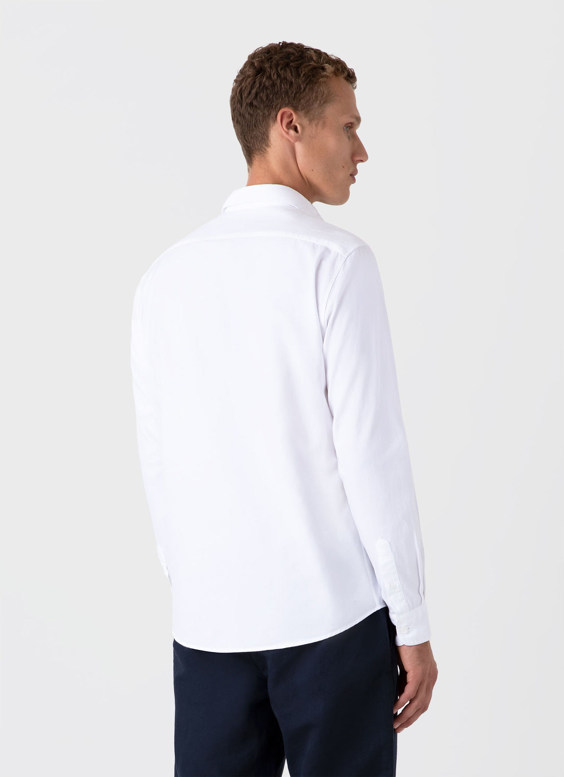 Men's Oxford Shirt in White