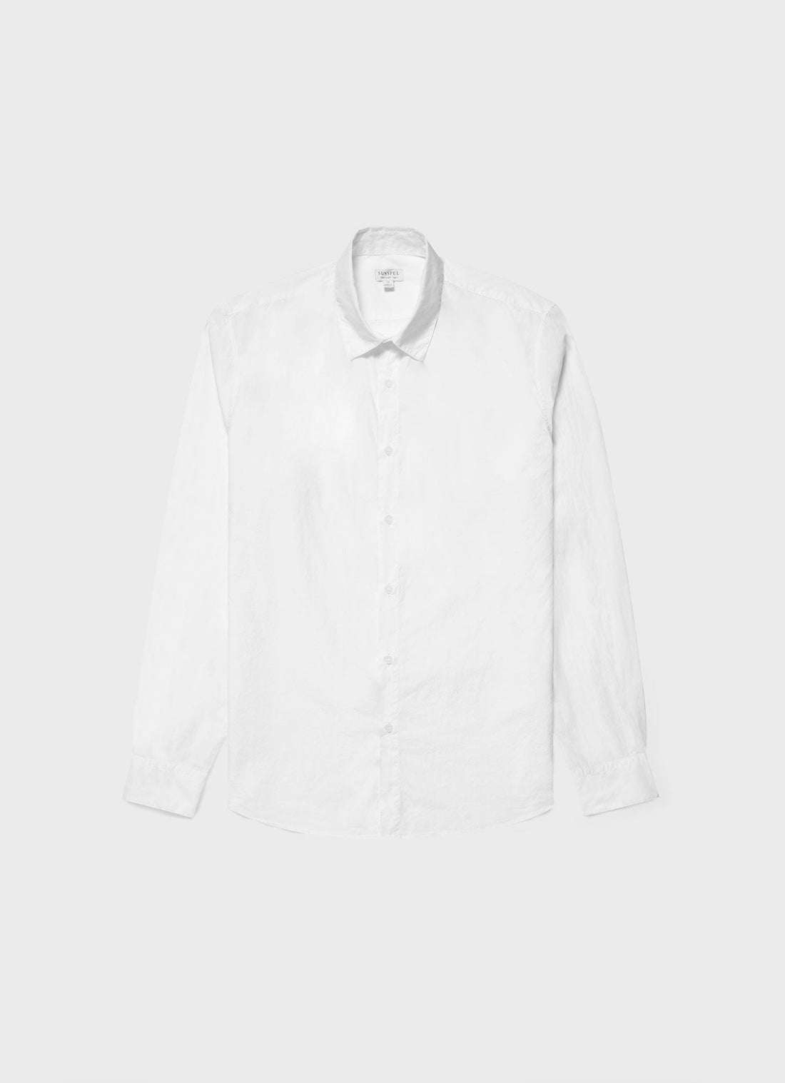 Men's Lightweight Poplin Shirt in White