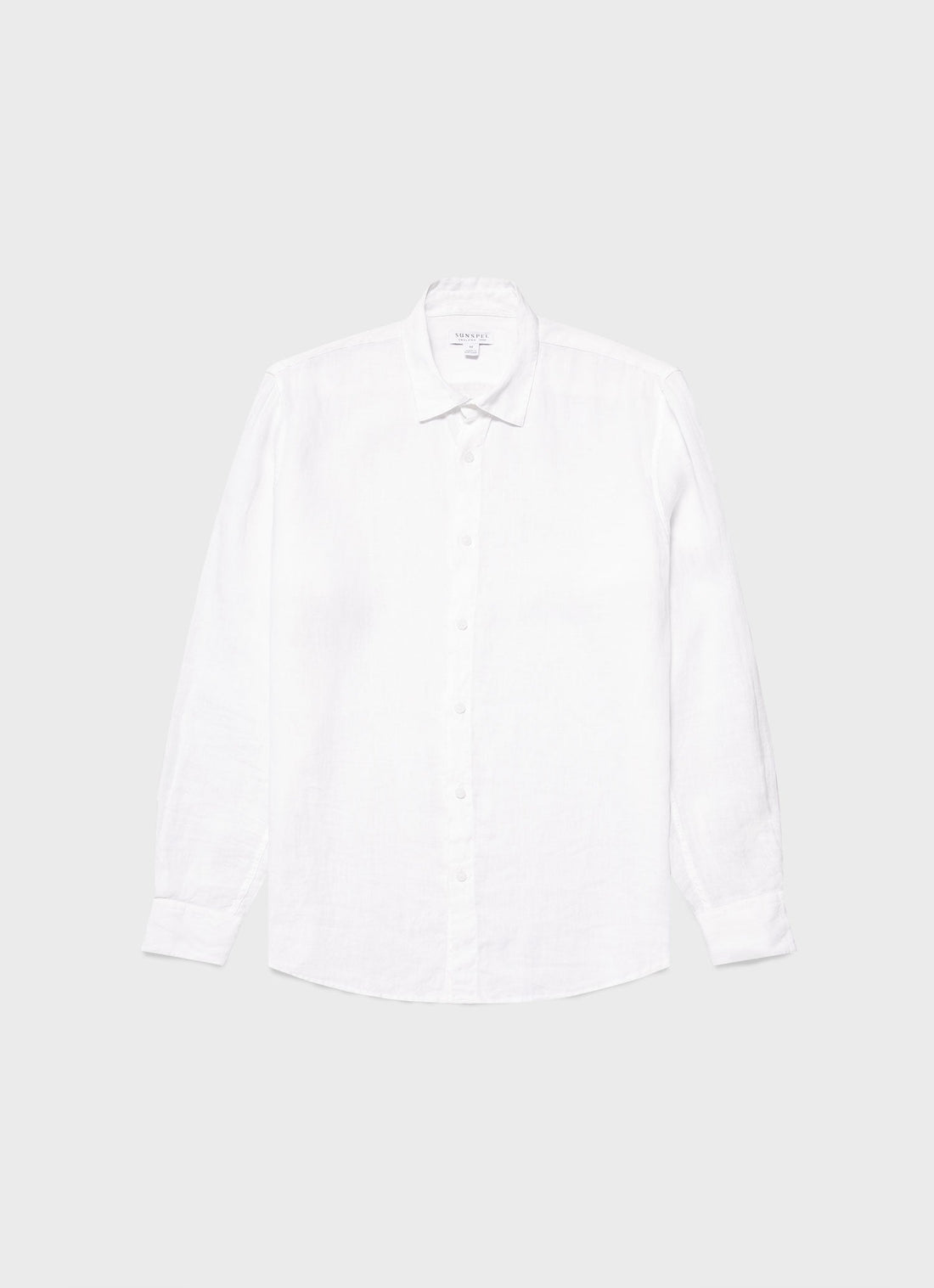 Men's Linen Shirt in White