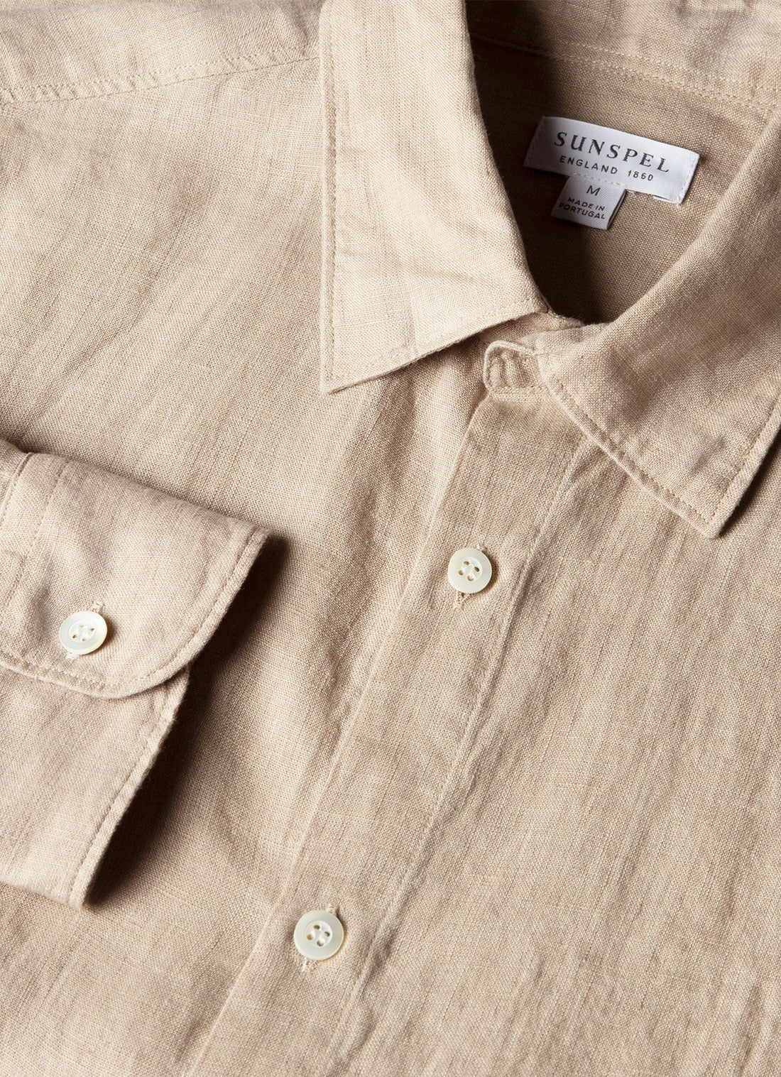 Men's Linen Shirt in Hazelwood