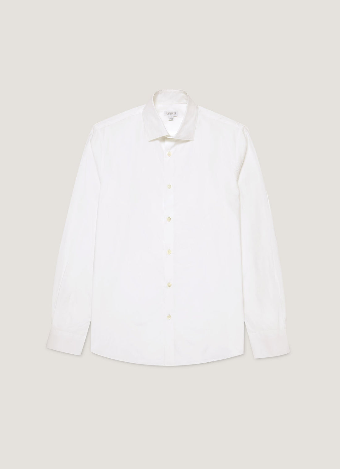Men's Cutaway Collar Shirt in White