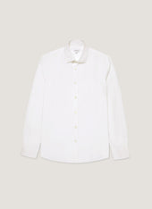 Men's Cutaway Collar Shirt in White