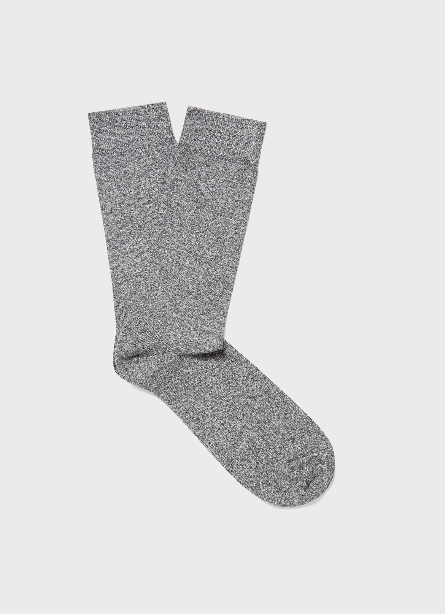 Men's Cotton Socks in Pale Grey