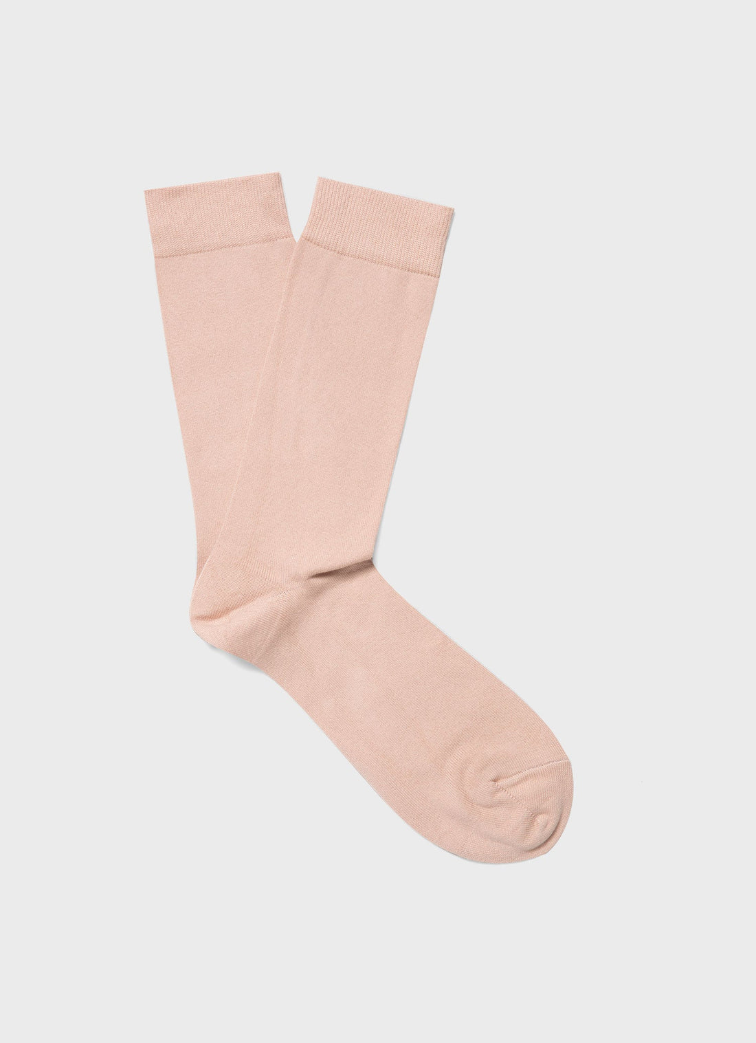 Men's Cotton Socks in Pale Pink