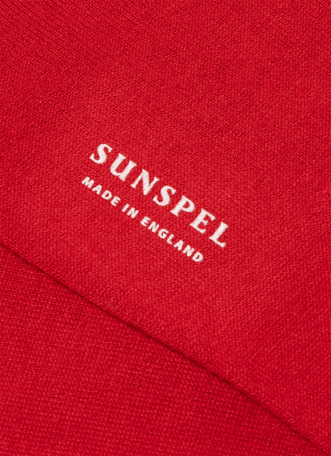 Men's Cotton Socks in Ruby Red