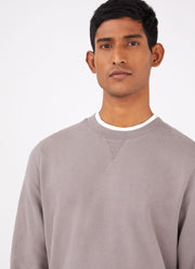 Men's Loopback Sweatshirt in Umber Brown