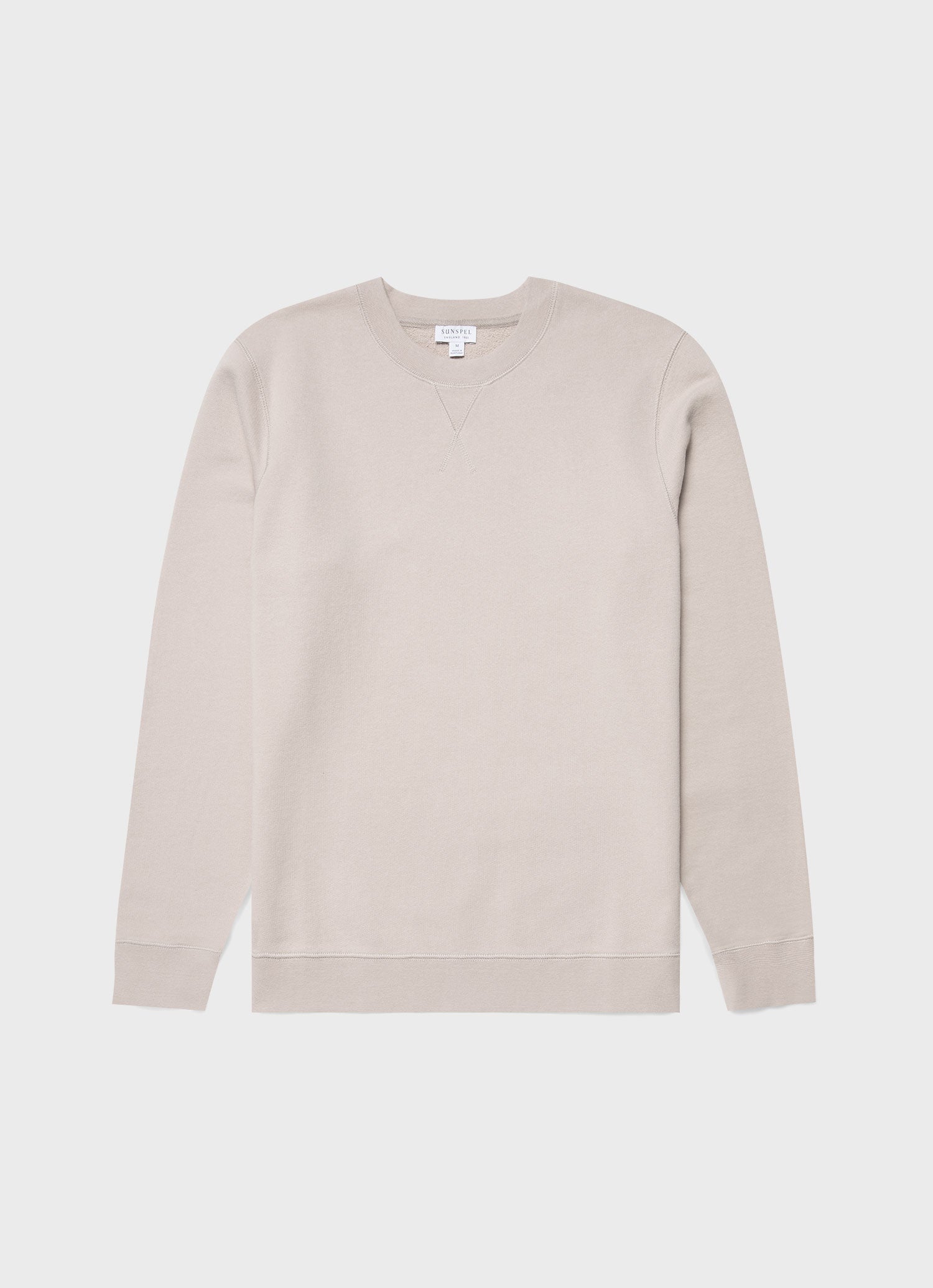 Men's Loopback Sweatshirt in Light Sand