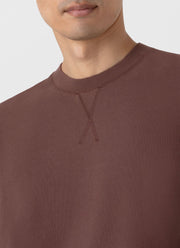 Men's Loopback Sweatshirt in Cocoa Brown