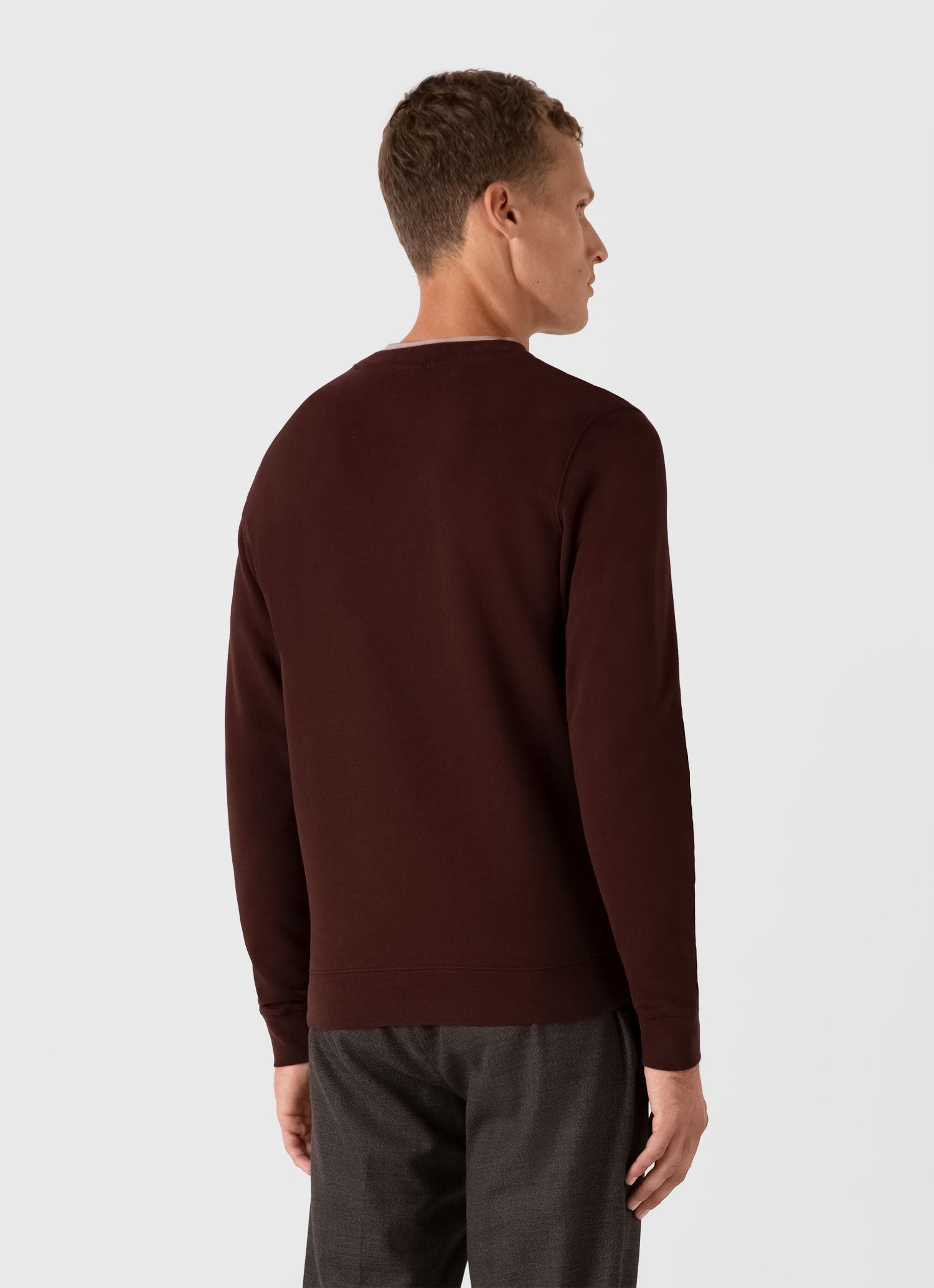 Men's Loopback Sweatshirt in Raisin