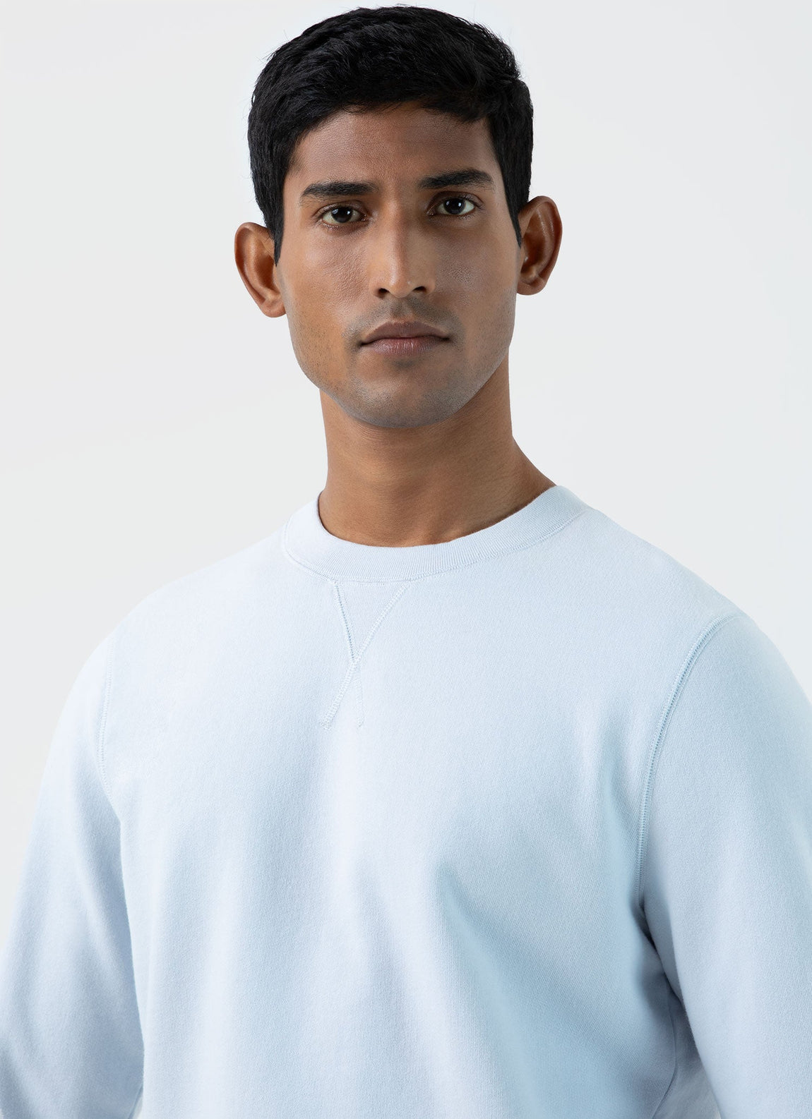 Men's Loopback Sweatshirt in Light Blue