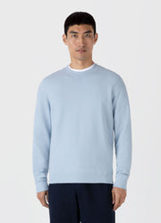 Men's Loopback Sweatshirt in Blue Mist