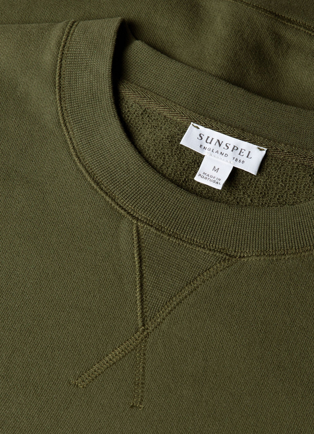 Men's Loopback Sweatshirt in Deep Olive
