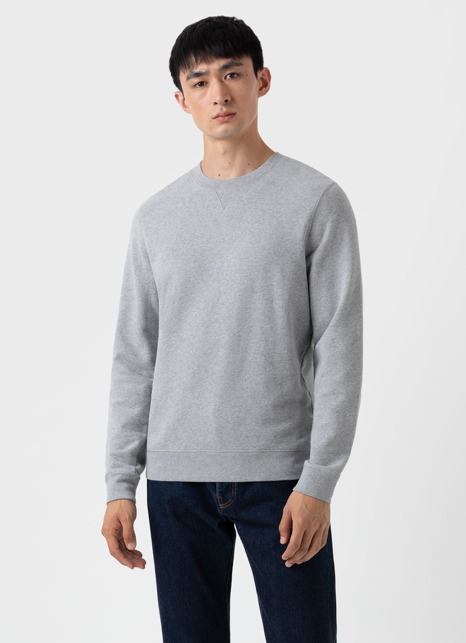 Mens light grey clearance sweatshirt