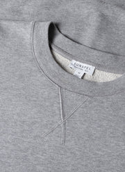 Men's Loopback Sweatshirt in Grey Melange