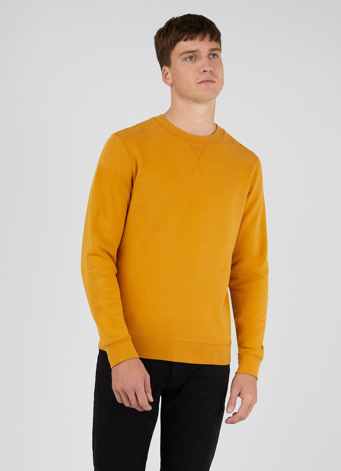 Men's Loopback Sweatshirt in Amber