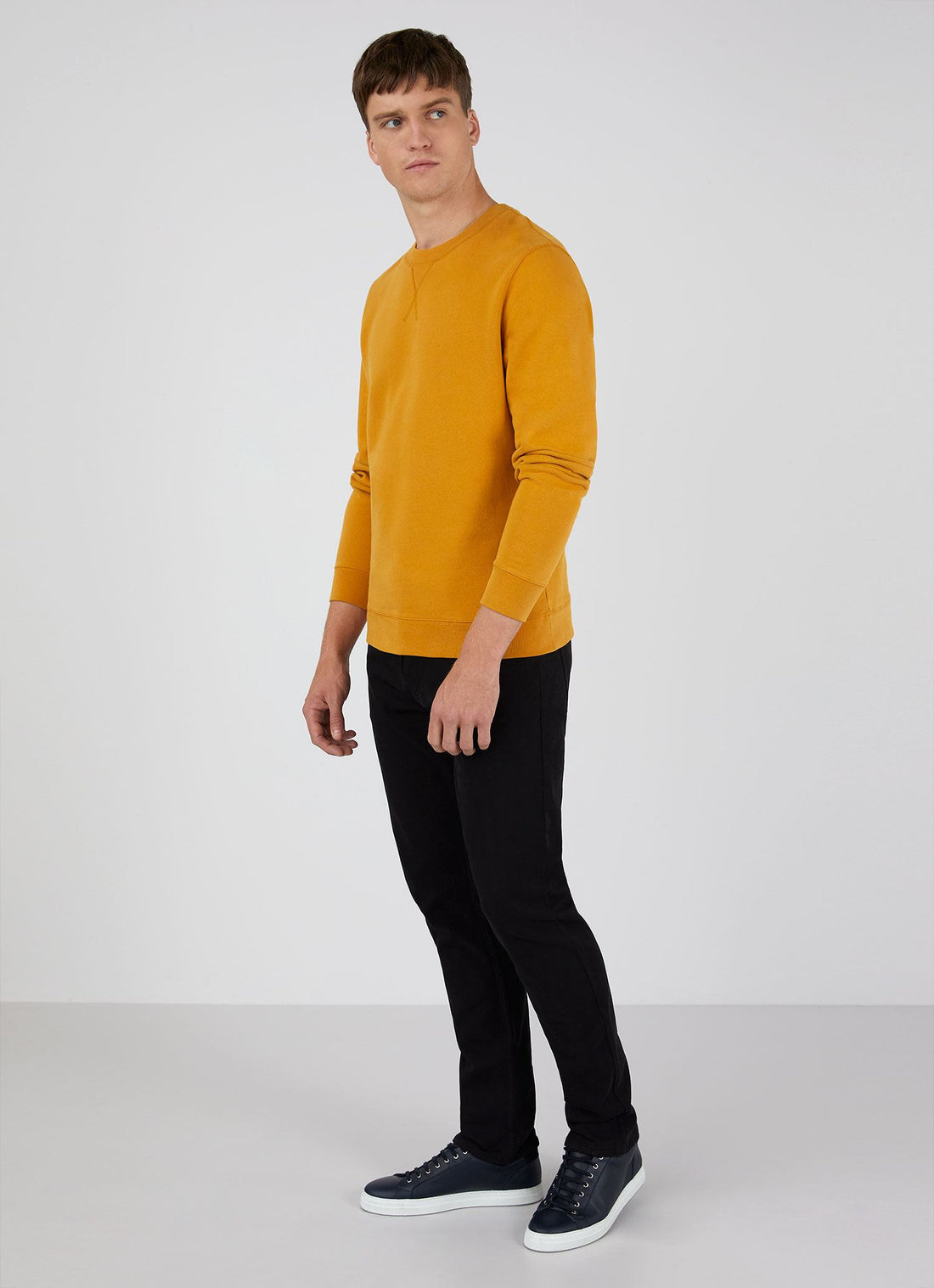 Men's Loopback Sweatshirt in Amber